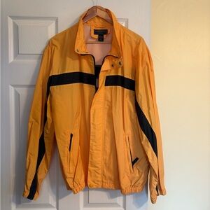 Susquehanna Trail Men's Yellow and Midnight Navy Windbreaker